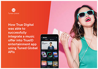 True Digital add music to telco entertainment app | Tuned Global